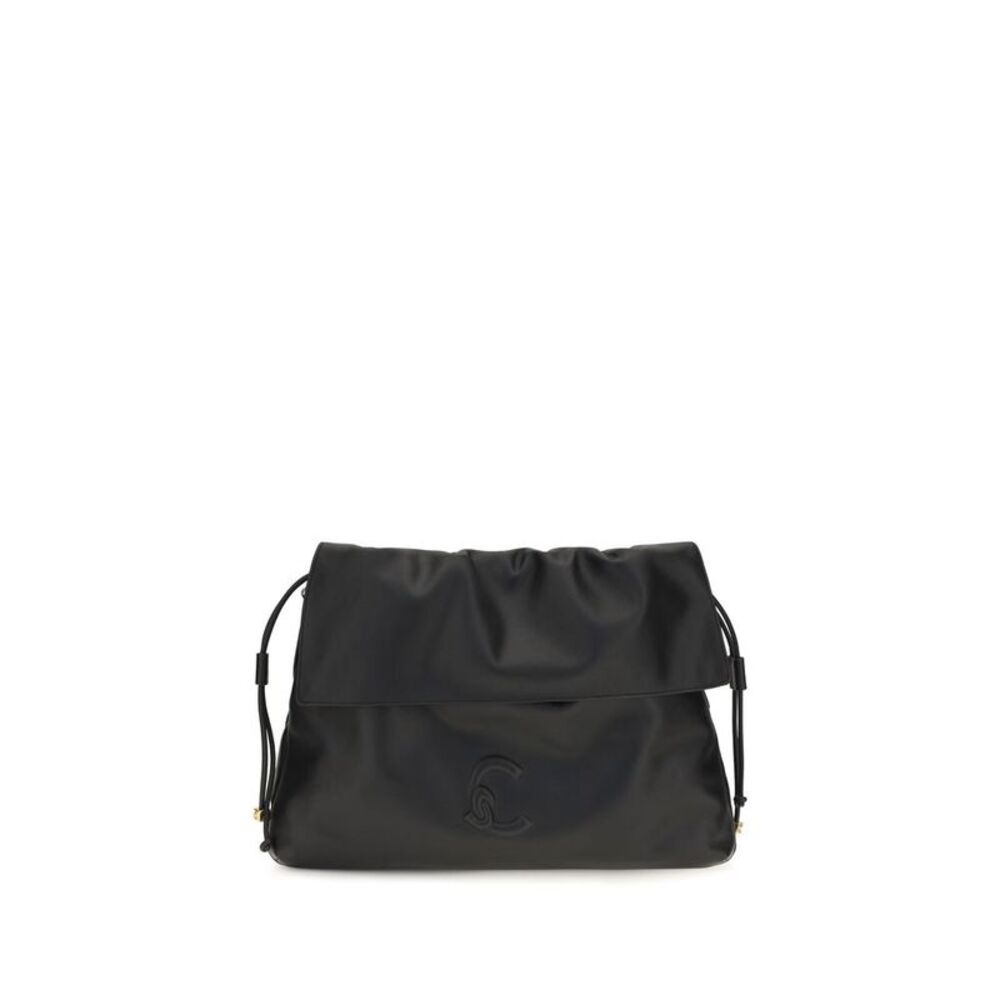 Coccinelle Black Calf Leather Bos Taurus Shoulder Women's Bag
